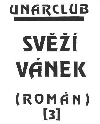 Oblka 3. seitu 1. vydn Svho vnku.